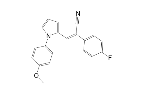 (2Z)-2-(4-fluorophenyl)-3-[1-(4-methoxyphenyl)-1H-pyrrol-2-yl]-2-propenenitrile