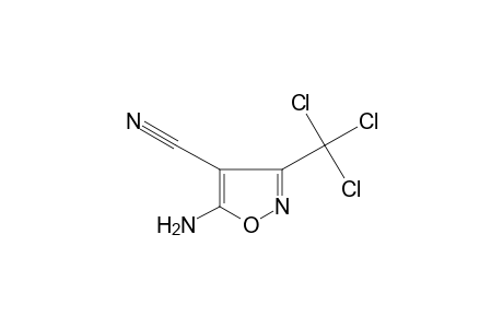 5-AMINO-3-(TRICHLOROMETHYL)-4-ISOXAZOLECARBONITRILE