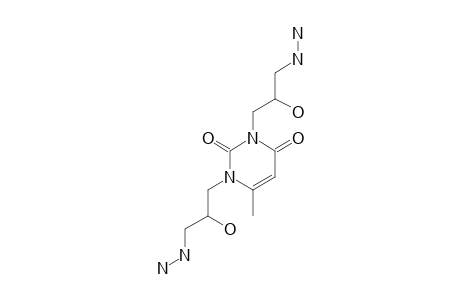 1,3-BIS-(3-HYDRAZINO-2-HYDROXYPROPYL)-6-METHYLURACIL