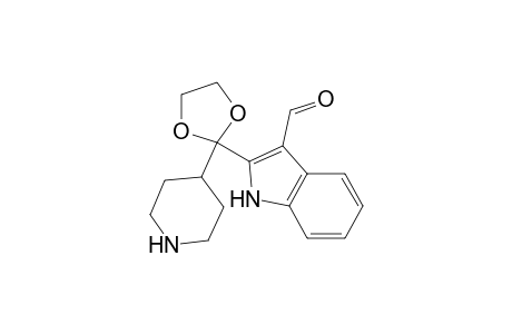 3-Formylindol-2-yl-piperidin-4-yl-ketone ethylene acetal