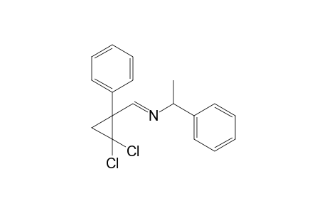 3-[N-(.alpha.-Methylbenzyl)iminomethyl]-3-phenyl-2,2-dichlorocyclopropane