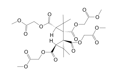 rac-1,1'-Bis[2,2-dimethyl-1,3-bis(methoxycarbonylmethoxycarbonyl)cyclopropane]
