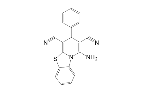 1-Amino-3-phenyl-3H-pyrido[2,1-b][1,3]benzothiazole-2,4-dicarbonitrile