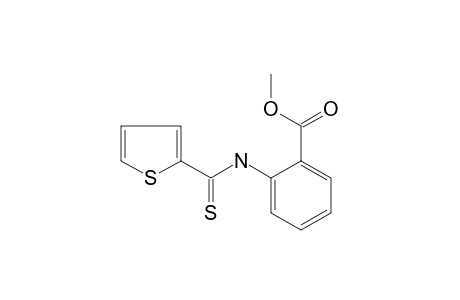 2-(thiophene-2-carbothioylamino)benzoic acid methyl ester
