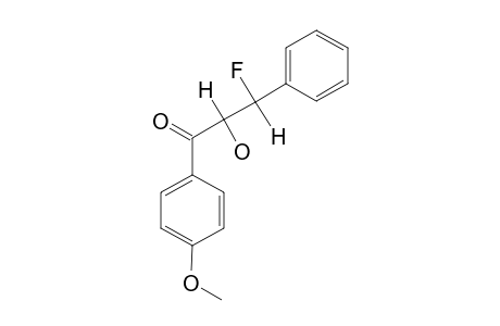 THREO-3-FLUOR-2-HYDROXY-1-(4-METHOXYPHENYL)-3-PHENYL-PROPAN-1-ON