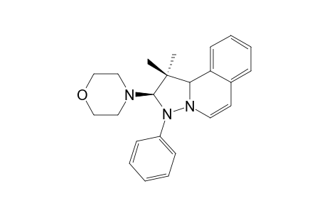 (REL-10B-BETA-H)-(+/-)-1,2,3,10B-TETRAHYDRO-1,1-DIMETHYL-2-ALPHA-MORPHOLINO-3-PHENYLPYRAZOLO-[5,1-A]-ISOQUINOLINE