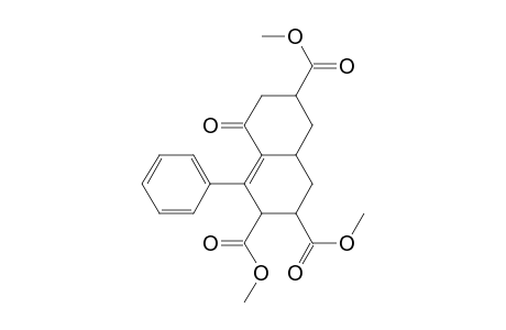 Trimethyl octahydro-1-oxo-8-phenylnaphthalene-3,6,7-tricarboxylate