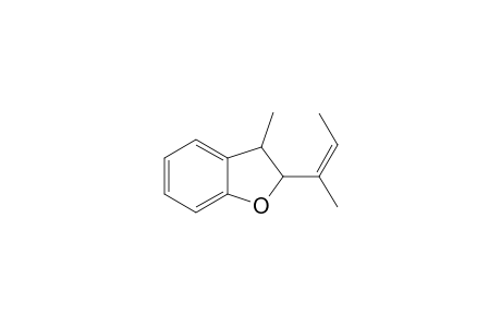 Benzofuran, 2,3-dihydro-3-methyl-2-(1-methyl-1-propenyl)-, [2.alpha.(Z),3.beta.]-