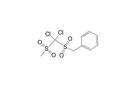 Benzene, [[[dichloro(methylsulfonyl)methyl]sulfonyl]methyl]-