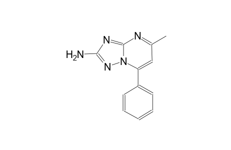 2-Amino-5-methyl-7-phenyl-s-triazolo[1,5-a]pyrimidine