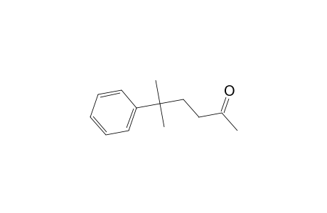 2-Hexanone, 5-methyl-5-phenyl-