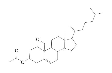 Cholest-5-en-3.beta.-ol, 19-chloro-, acetate