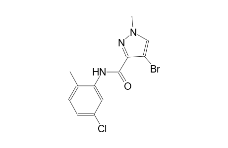4-bromo-N-(5-chloro-2-methylphenyl)-1-methyl-1H-pyrazole-3-carboxamide