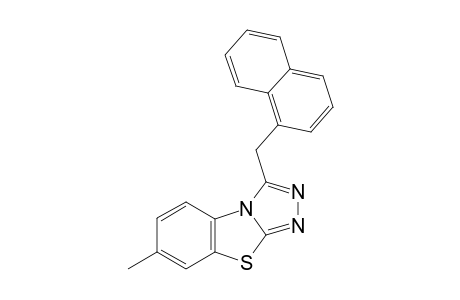7-Methyl-3-naphthalen-1-ylmethyl-benzo[4,5]thiazolo[2,3-c][1,2,4]triaole