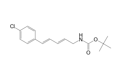 N-[(2E,4E)-5-(4-chlorophenyl)penta-2,4-dienyl]carbamic acid tert-butyl ester