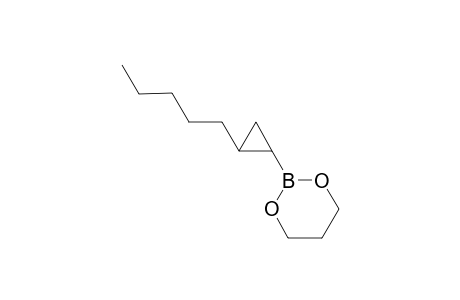 2-(2-Pentylcyclopropyl)-1,3.2-dioxaborinane