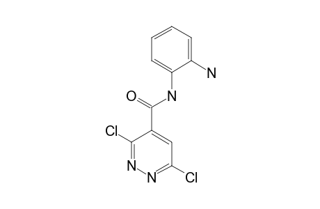 N-(2-Aminophenyl)-3,6-dichloro-4-pyridazinecarboxamide