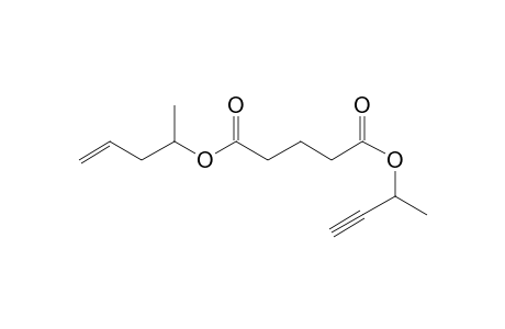 Glutaric acid, but-3-yn-2-yl pent-4-en-2-yl ester