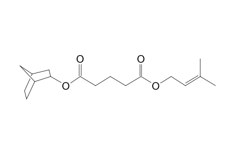 Glutaric acid, 2-norbornyl 3-methylbut-2-en-1-yl ester