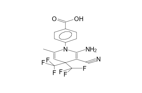 1-(PARA-CARBOXYPHENYL)-2-AMINO-3-CYANO-4,4-BIS(TRIFLUOROMETHYL)-6-METHYL-1,4-DIHYDROPYRIDINE