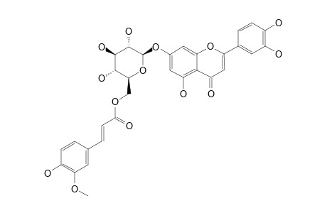LUTEOLIN-7-O-(6''-O-TRANS-FERULOYL)-[BETA]-D-GLUCOPYRANOSIDE