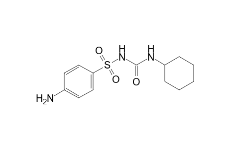 1-cyclohexyl-3-sulfanilylurea