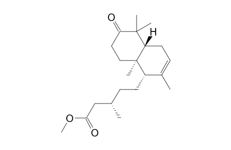 Methyl 3-oxo-7-labden-15-oate