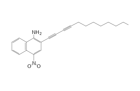 (2-dodeca-1,3-diynyl-4-nitro-1-naphthyl)amine