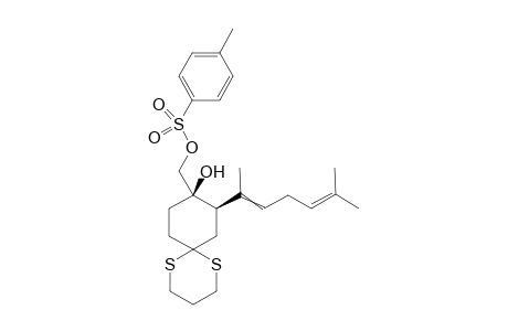 [(9R,10R)-10-(1,5-dimethylhexa-1,4-dienyl)-9-hydroxy-1,5-dithiaspiro[5.5]undecan-9-yl]methyl 4-methylbenzenesulfonate