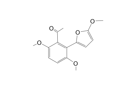 3,6-Dimethoxy-2-(5'-methoxy-2'-furyl)acetophenone