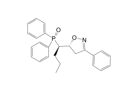 (1'R*,5R*)-5-(1'-Diphenylphosphinoylbutyl)-3-phenyl-4,5-dihydroisoxazole