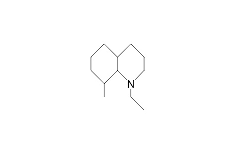 N-Ethyl-8a-methyl-trans-decahydro-quinoline