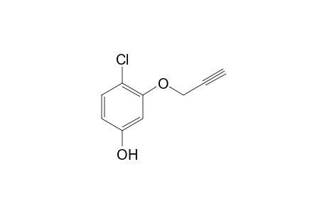 Phenol, 4-chloro-3-(2-propynyloxy)-