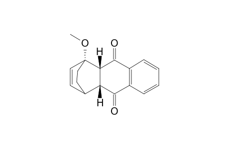 1.alpha.-Methoxy-1,4-ethano-1,4,4a.beta.,9a.beta.-tetrahydroanthreacene-9,10-dione