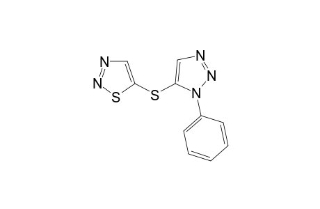 1-phenyl-5-(thiadiazol-5-ylthio)triazole