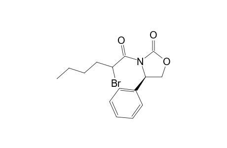 3-(2-Bromohexanoyl)-4R-phenyl-2-oxazolidinone isomer