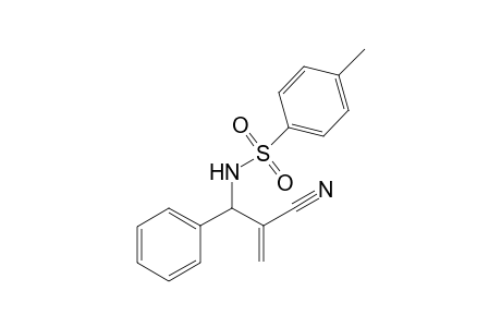 (+-)-N-(2-Cyano-1-phenyl-2-propenyl)-4-methylbenzenesulfoamide