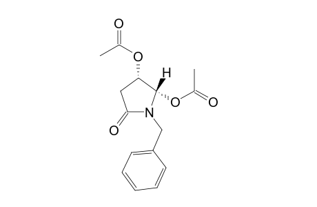 (4S,5S)-N-Benzyl-2,3-diacetoxybutyrolactam