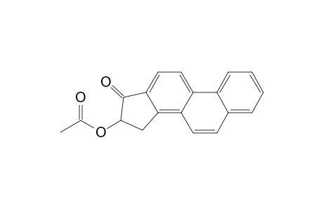 17H-Cyclopenta[a]phenanthren-17-one, 16-(acetyloxy)-15,16-dihydro-