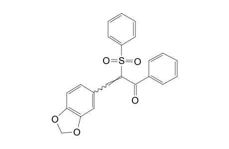 3,4-(METHYLENEDIOXY)-alpha-(PHENYLSULFONYL)CHALCONE