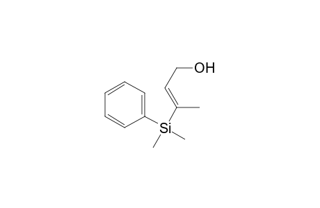 2-Buten-1-ol, 3-(dimethylphenylsilyl)-, (E)-