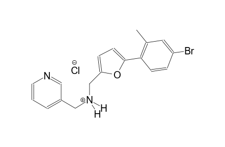 3-pyridinemethanaminium, N-[[5-(4-bromo-2-methylphenyl)-2-furanyl]methyl]-, chloride