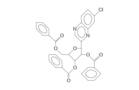 7-Chloro-2-(2,3,5-tri-O-benzoyl-B-D-ribofuranosyl)-quinoxaline