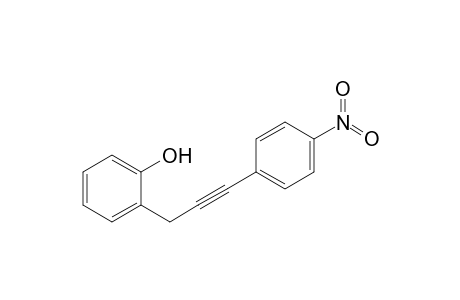 2-[3-(p-Nitrophenyl)-2-propynyl]phenol