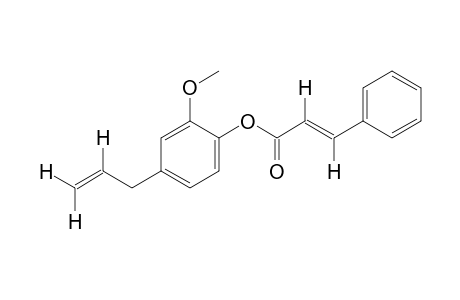 trans-4-allyl-2-methoxyphenol, cinnamate