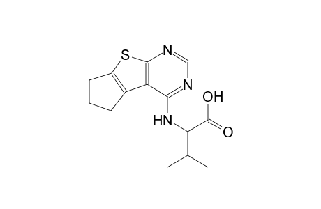 (2S)-2-(6,7-dihydro-5H-cyclopenta[4,5]thieno[2,3-d]pyrimidin-4-ylamino)-3-methylbutanoic acid