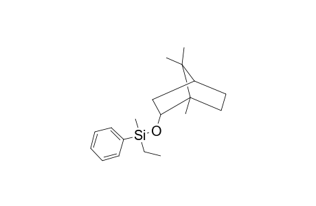 Silane, ethylmethylphenyl[(1,7,7-trimethylbicyclo[2.2.1]hept-2-yl)oxy]-