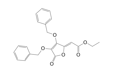 3,4-Dibenzyloxy-5-[Z-(ethoxycarbonylmethylidene)]-2-furanone