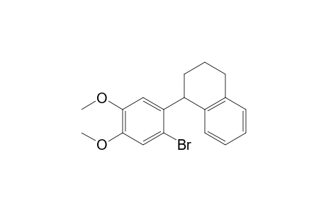 Naphthalene, 1-(2-bromo-4,5-dimethoxyphenyl)-1,2,3,4-tetrahydro-