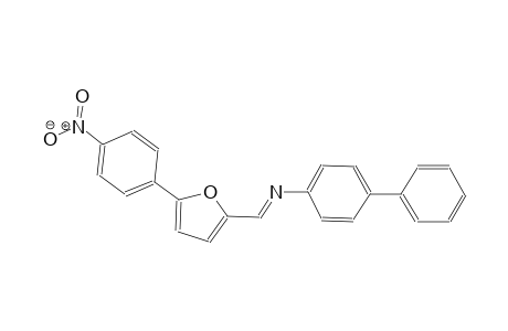 N-{(E)-[5-(4-nitrophenyl)-2-furyl]methylidene}[1,1'-biphenyl]-4-amine